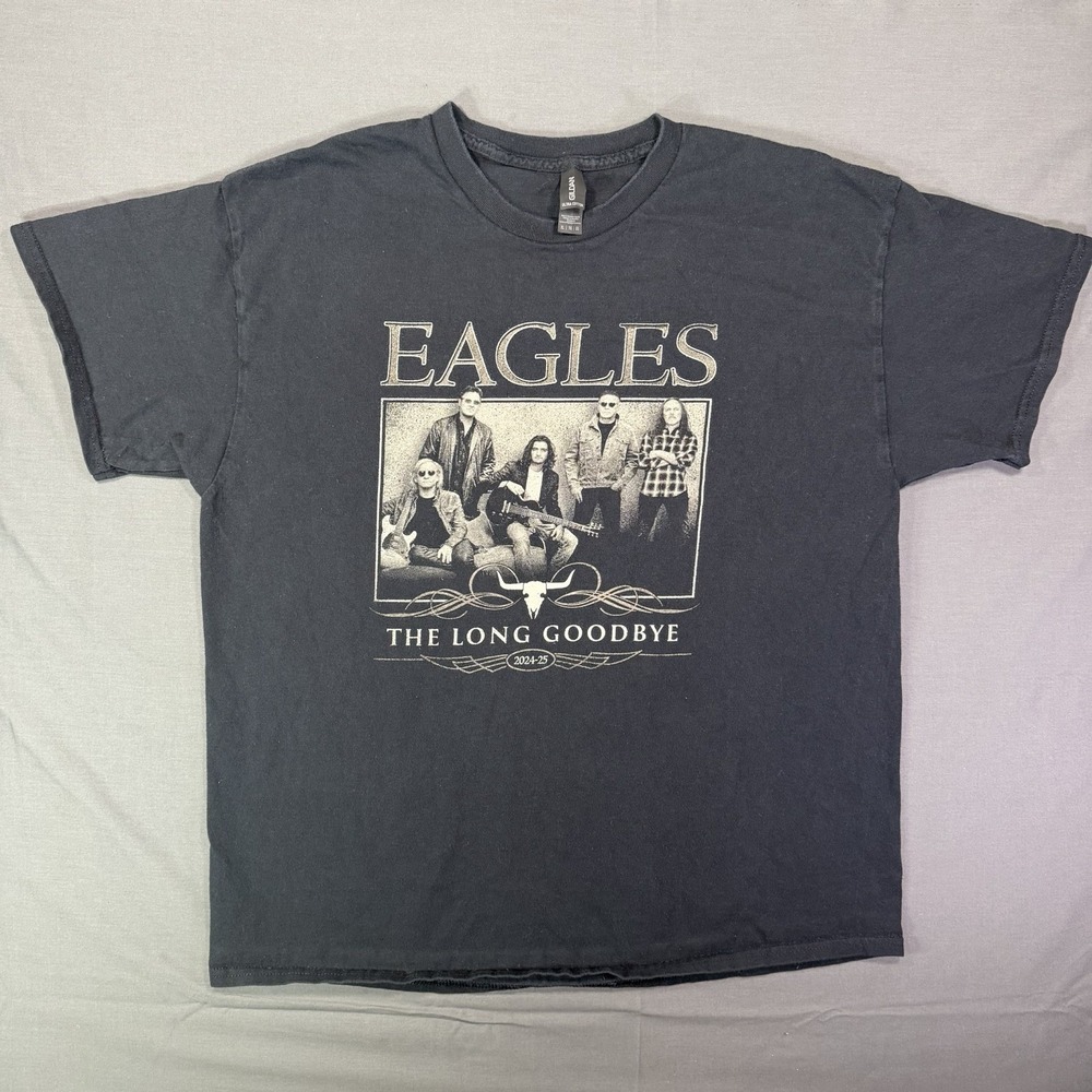 Eagles The Long Goodbye 2024-25 Sphere Las Vegas Official Tour Tee Men's XL